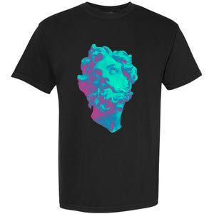 Aesthetic Statue Head Garment-Dyed Heavyweight T-Shirt