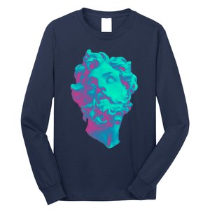 Aesthetic Statue Head Long Sleeve Shirt