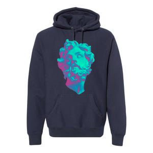 Aesthetic Statue Head Premium Hoodie