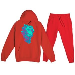 Aesthetic Statue Head Premium Hooded Sweatsuit Set