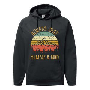 Always Stay Humble And Kind Kindness Country Music Performance Fleece Hoodie