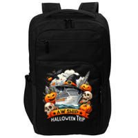 Aw Ship Halloween Trip Family Cruising Crew Cruise Squad Impact Tech Backpack