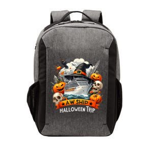 Aw Ship Halloween Trip Family Cruising Crew Cruise Squad Vector Backpack