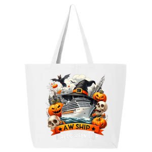 Aw Ship Halloween Trip Family Cruising Crew Cruise Squad 25L Jumbo Tote