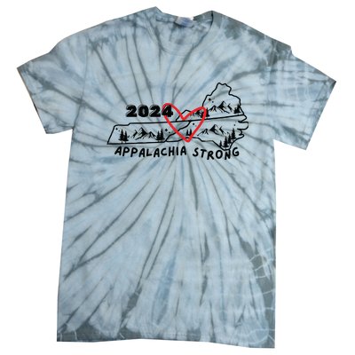 Appalachia Strong Hurricane Helene Southern Relief Tie-Dye T-Shirt