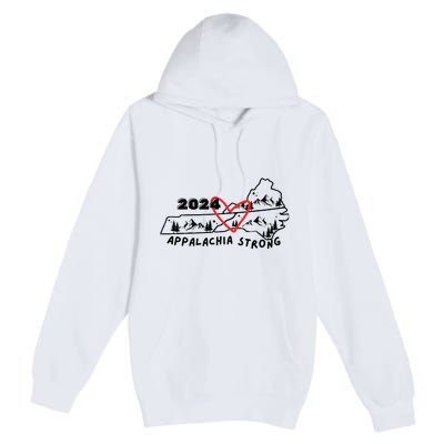 Appalachia Strong Hurricane Helene Southern Relief Premium Pullover Hoodie