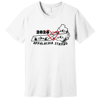 Appalachia Strong Hurricane Helene Southern Relief Premium T-Shirt