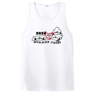 Appalachia Strong Hurricane Helene Southern Relief PosiCharge Competitor Tank