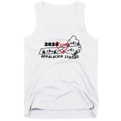 Appalachia Strong Hurricane Helene Southern Relief Tank Top