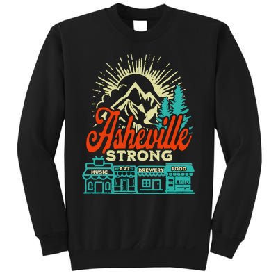 Asheville Strong Hurricane Helene Sweatshirt