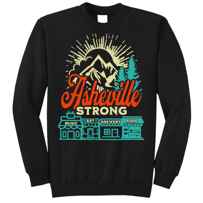 Asheville Strong Hurricane Helene Sweatshirt