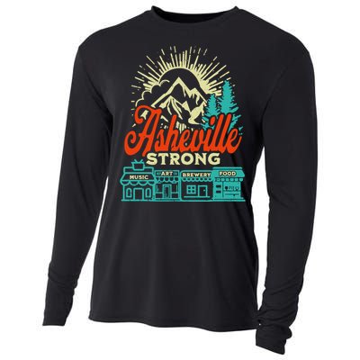 Asheville Strong Hurricane Helene Cooling Performance Long Sleeve Crew