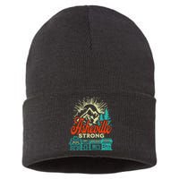 Asheville Strong Hurricane Helene Sustainable Knit Beanie