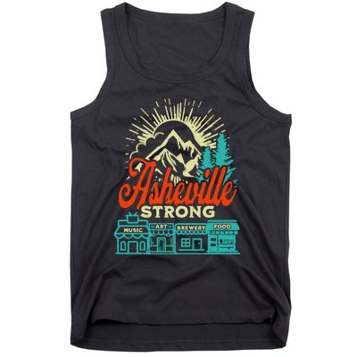 Asheville Strong Hurricane Helene Tank Top