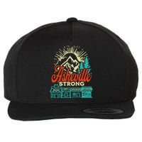 Asheville Strong Hurricane Helene Wool Snapback Cap