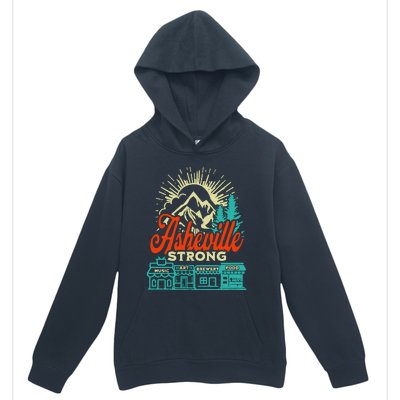 Asheville Strong Hurricane Helene Urban Pullover Hoodie