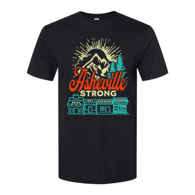 Asheville Strong Hurricane Helene Softstyle CVC T-Shirt