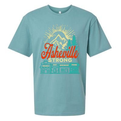 Asheville Strong Hurricane Helene Sueded Cloud Jersey T-Shirt