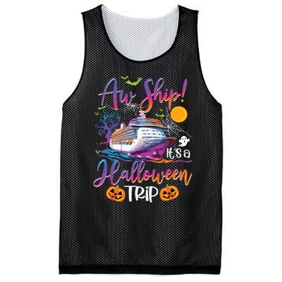 Aw Ship Halloween Trip Family Cruising Crew Cruise Squad Mesh Reversible Basketball Jersey Tank