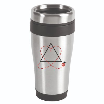 Adoption Symbol Heart Foster Mom Dad Adopt Gotcha Day 16oz Travel Tumbler