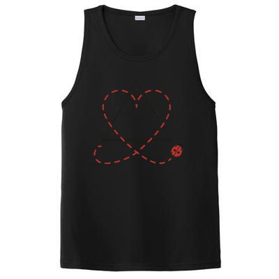 Adoption Symbol Heart Foster Mom Dad Adopt Gotcha Day PosiCharge Competitor Tank