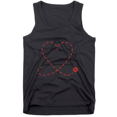 Adoption Symbol Heart Foster Mom Dad Adopt Gotcha Day Tank Top