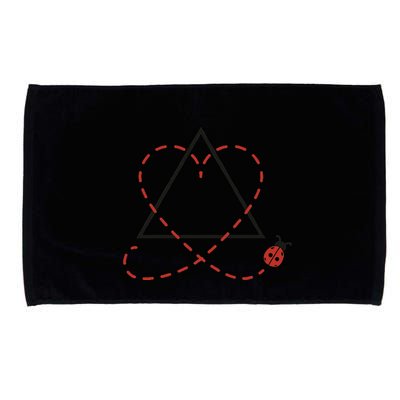 Adoption Symbol Heart Foster Mom Dad Adopt Gotcha Day Microfiber Hand Towel