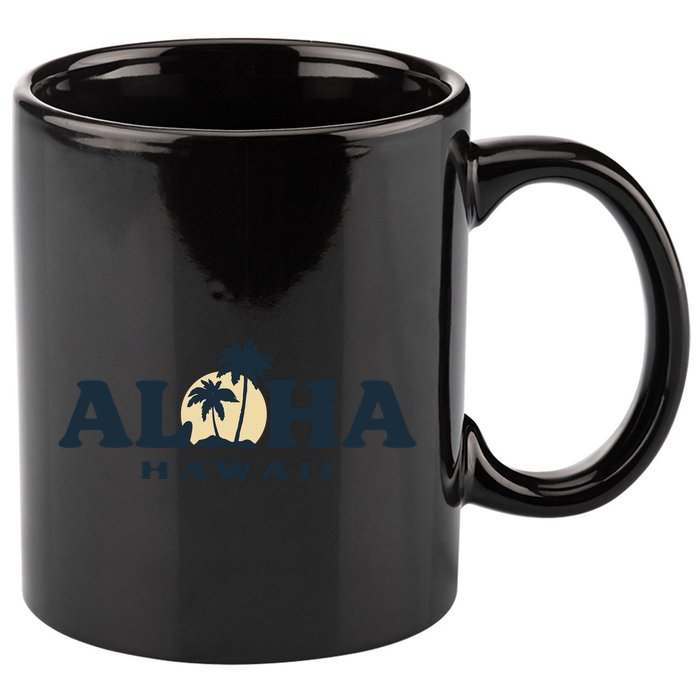 Aloha Sunset Hawaii 11oz C Handle Ceramic Mug