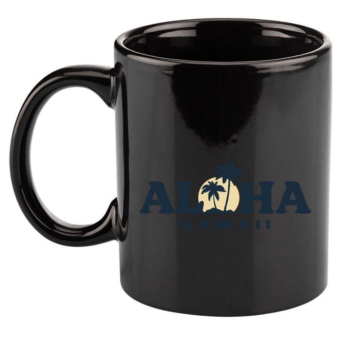 Aloha Sunset Hawaii 11oz C Handle Ceramic Mug