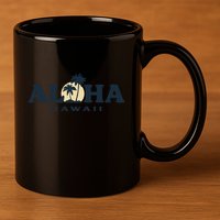 Aloha Sunset Hawaii 11oz C Handle Ceramic Mug