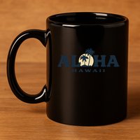 Aloha Sunset Hawaii 11oz C Handle Ceramic Mug