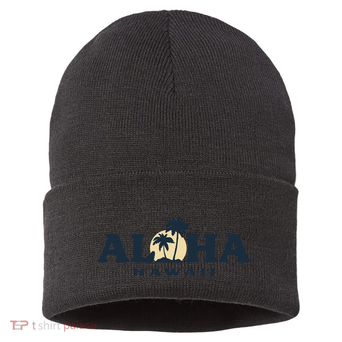 Aloha Sunset Hawaii Sustainable Knit Beanie