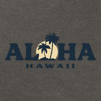 Aloha Sunset Hawaii Cotton Canvas Backpack