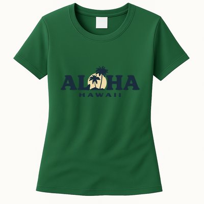 Aloha Sunset Hawaii Womens T-Shirt