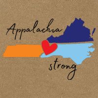 Appalachia Strong Hurricane Helene Disaster Relief Cotton Canvas Backpack