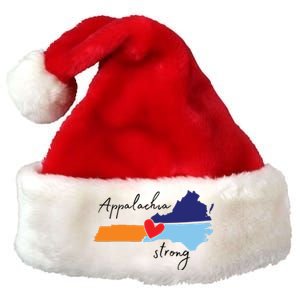 Appalachia Strong Hurricane Helene Disaster Relief Premium Christmas Santa Hat