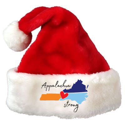 Appalachia Strong Hurricane Helene Disaster Relief Premium Christmas Santa Hat