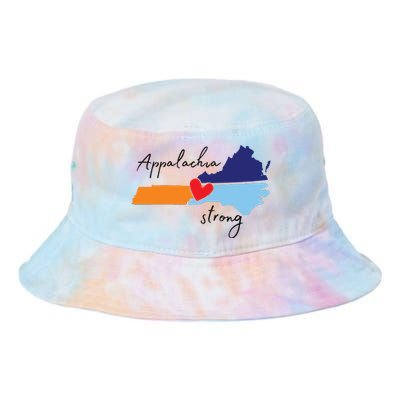 Appalachia Strong Hurricane Helene Disaster Relief Tie Dye Newport Bucket Hat