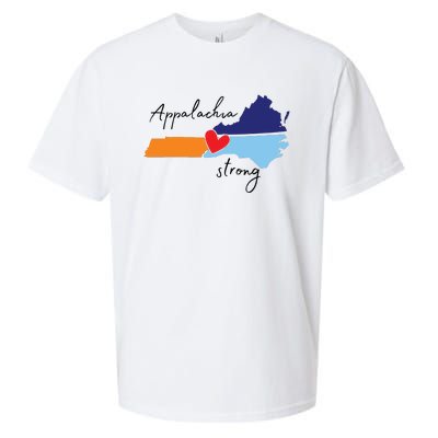 Appalachia Strong Hurricane Helene Disaster Relief Sueded Cloud Jersey T-Shirt