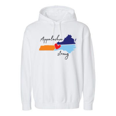 Appalachia Strong Hurricane Helene Disaster Relief Garment-Dyed Fleece Hoodie