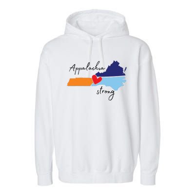 Appalachia Strong Hurricane Helene Disaster Relief Garment-Dyed Fleece Hoodie