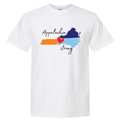 Appalachia Strong Hurricane Helene Disaster Relief Garment-Dyed Heavyweight T-Shirt