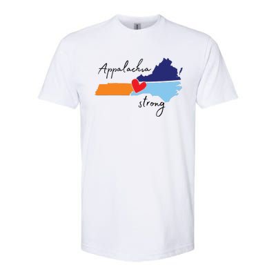 Appalachia Strong Hurricane Helene Disaster Relief Softstyle CVC T-Shirt