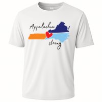 Appalachia Strong Hurricane Helene Disaster Relief Cooling Performance Crew T-Shirt