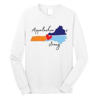 Appalachia Strong Hurricane Helene Disaster Relief Long Sleeve Shirt