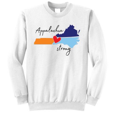 Appalachia Strong Hurricane Helene Disaster Relief Sweatshirt