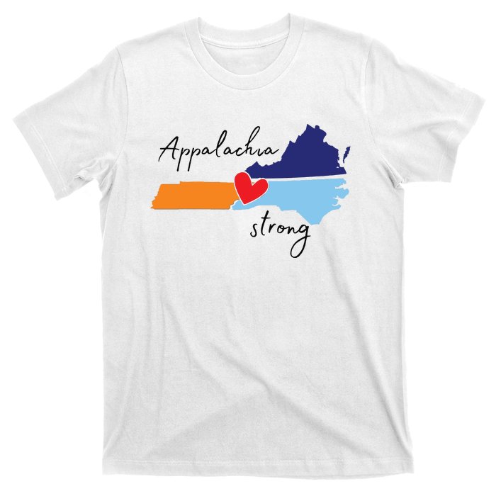 Appalachia Strong Hurricane Helene Disaster Relief T-Shirt