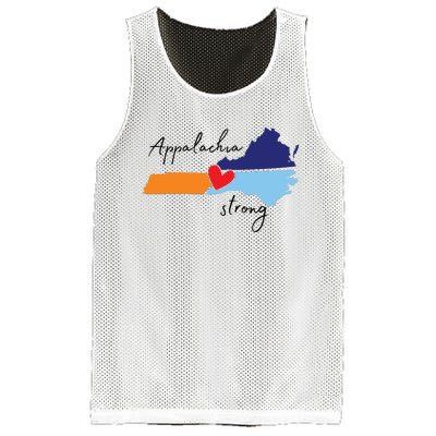 Appalachia Strong Hurricane Helene Disaster Relief Mesh Reversible Basketball Jersey Tank