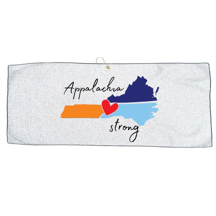 Appalachia Strong Hurricane Helene Disaster Relief Large Microfiber Waffle Golf Towel