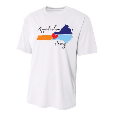 Appalachia Strong Hurricane Helene Disaster Relief Performance Sprint T-Shirt